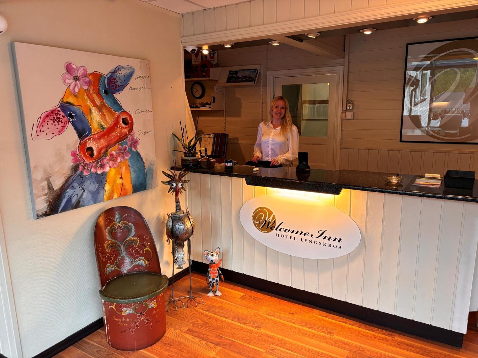 Welcome Inn Hotel Lyngskroa Oteren Exteriör bild